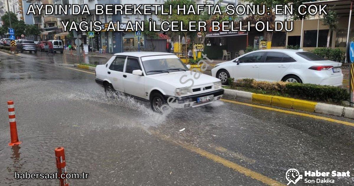 "Aydın'da Bereketli Hafta Sonu: En Çok Yağış Alan İlçeler Belli Oldu" başlıklı haber için fotorealis