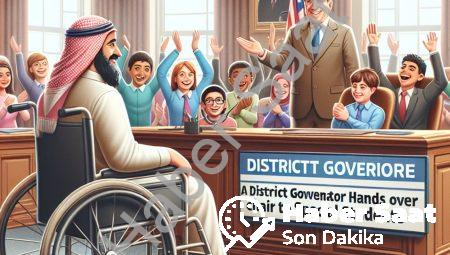 Hisarcık Kaymakamı Erkan Atam’dan Özel Öğrencilere Anlamlı Jest: Makam Koltuğunu Devretti