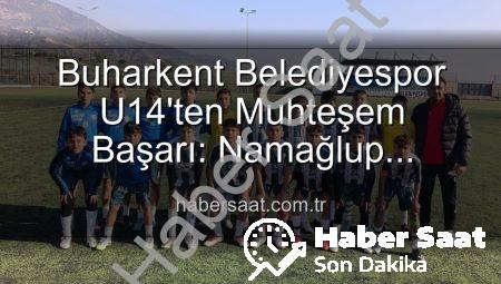 Buharkent Belediyespor U14’ten Muhteşem Başarı: Namağlup Şampiyonluk ve Unutulmaz Kutlama!