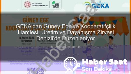 GEKA Ev Sahipliğinde Güney Ege Kooperatifçilik Zirvesi: Üretim ve Dayanışma Yeni Vizyonla Buluşuyor