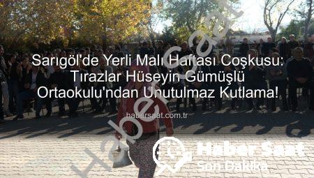 Sarıgöl’de Yerli Malı Haftası Coşkusu: Tırazlar Hüseyin Gümüşlü Ortaokulu’ndan Unutulmaz Kutlama!
